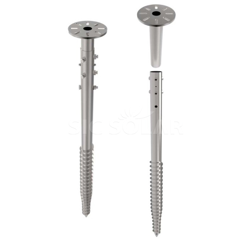 Adjustable Ground Screw
