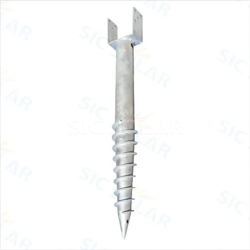 Ground Screw Solar Mounting