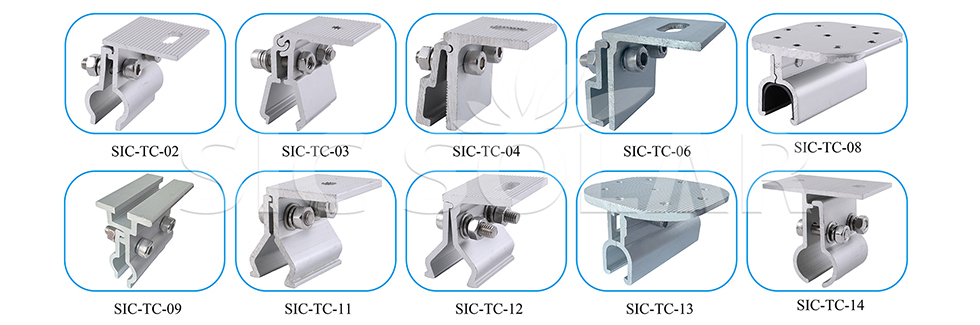 Oem Tin Roof Solar Panel Clamp