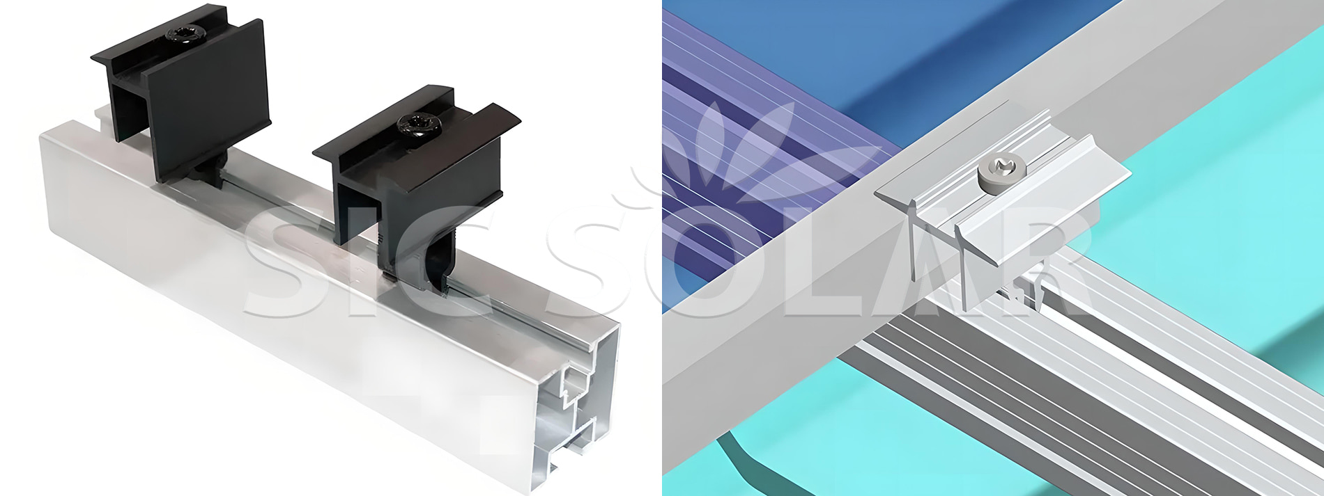 solar quick mounting clamp
