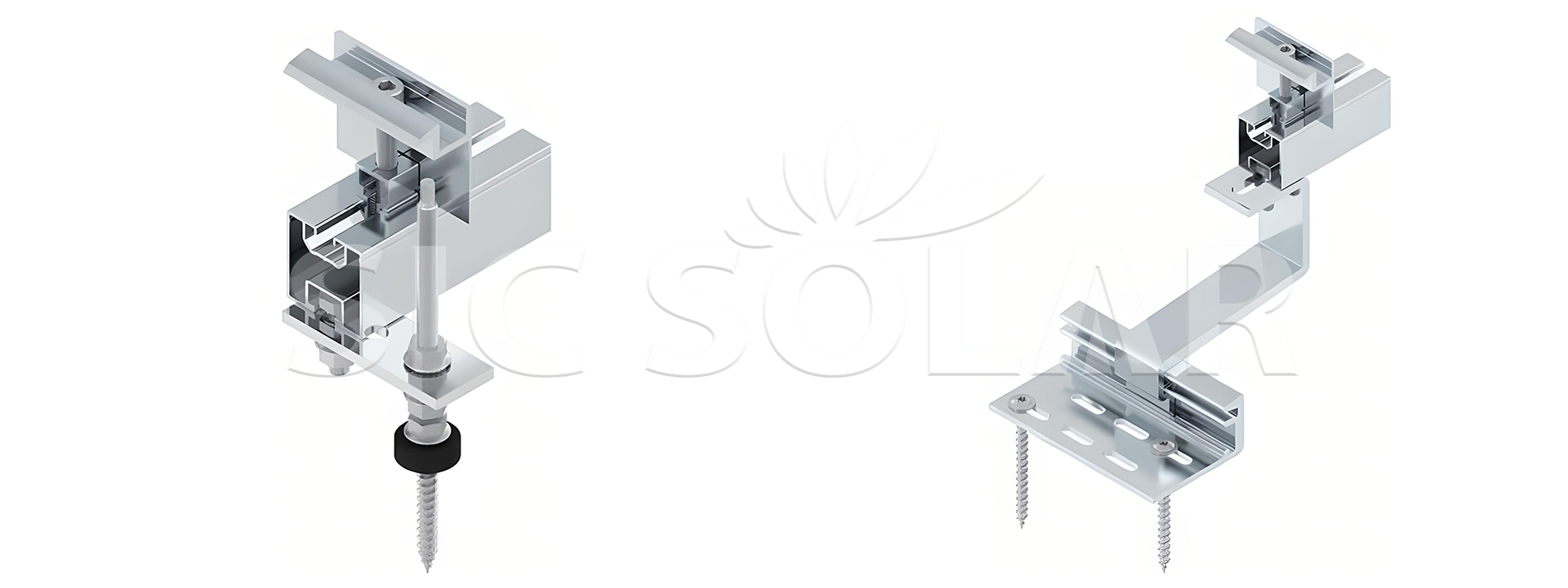 aluminum solar mounting end clamp
